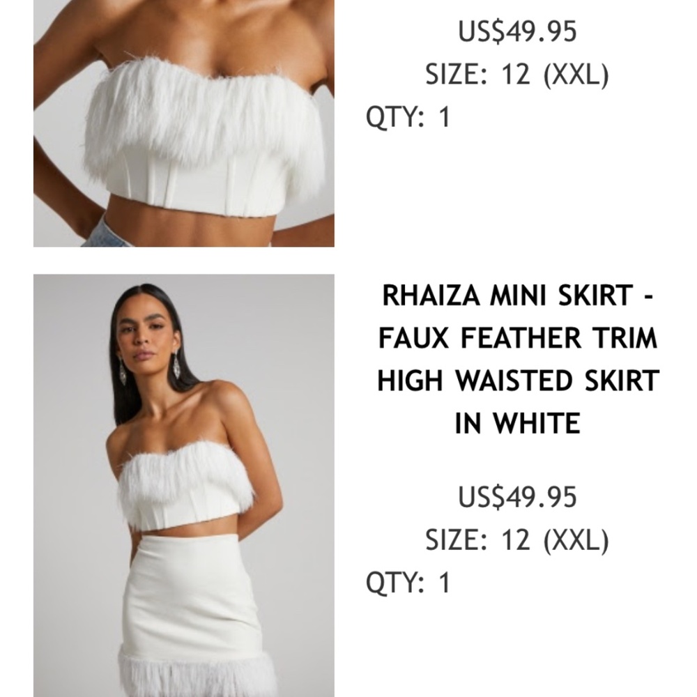 Showpo Rhaiza Top & Mini Skirt Set